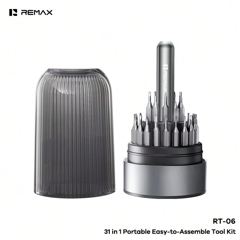 Bộ dụng cụ cầm tay REMAX 31 trong 1 dễ lắp ráp RT-06 - xám - Xem 1