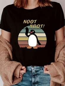 Women T-Shirts - Black - View 1