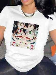 GiftGiftGiftGift1PSCCamiseta de manga corta con estampado artístico único |   Ligero y duradero, ideal para el hogar, la oficina o actividades al aire libre, ajuste cómodo para uso diario, cuello redondo, camisetas de tela de elasticidad media.SoftSoft - Blanco - Ver 7