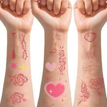 Temporary Tattoos - Multicolor - View 5