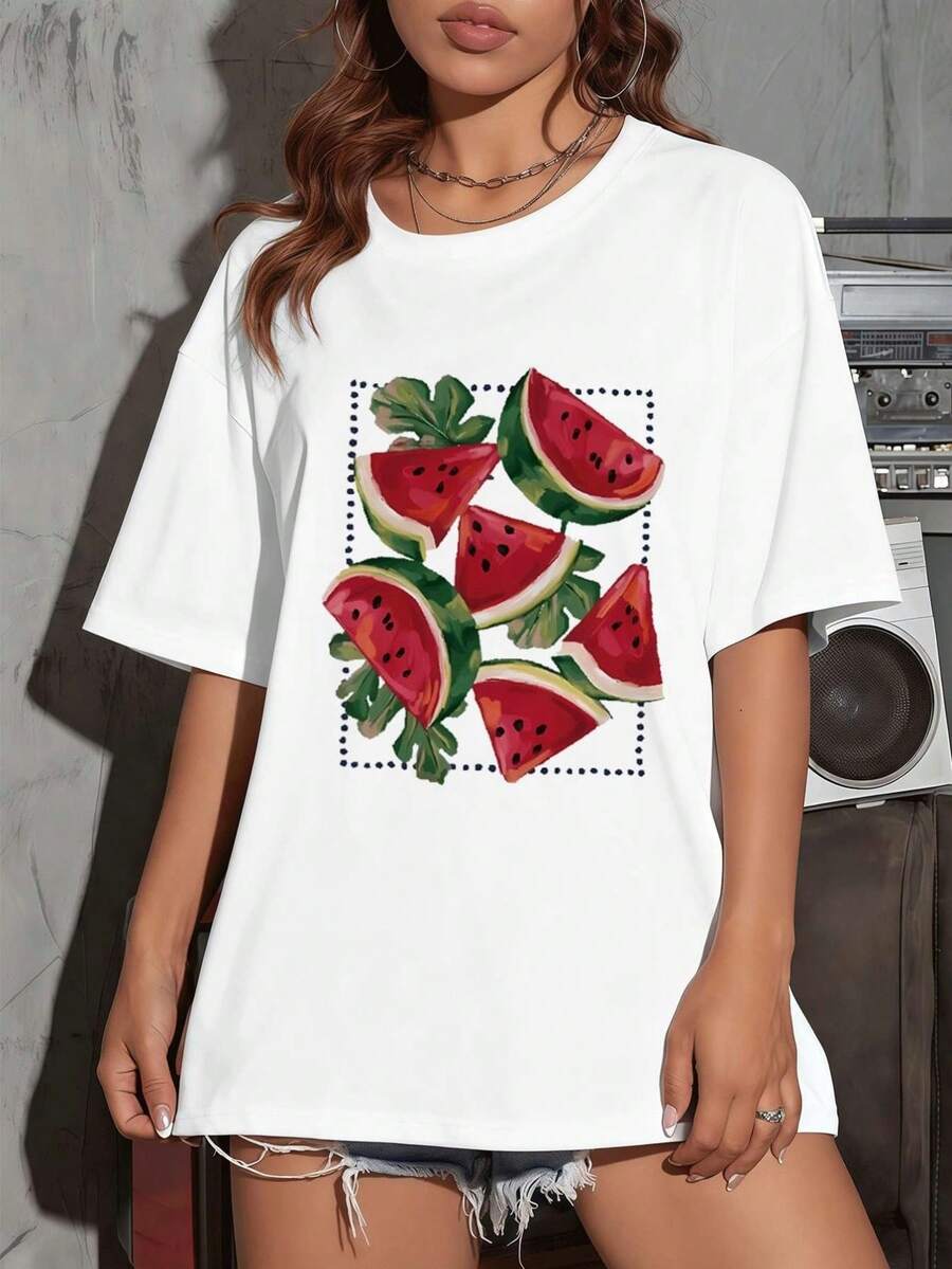 Women T-Shirts - White - View 1