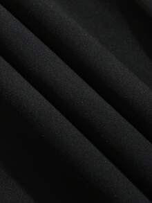 Men's Casual Straight Leg Striped Pants, Loose Fit Versatile Sports Trousers For Spring Autumn - Black - View 8