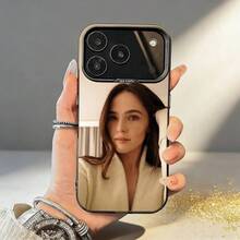 Funda para teléfono Lively Z-Zoey Deutch para iPhone 17, 16, 15, 14, 13, 12, 11, Pro, MAX, blanca mate, a prueba de golpes. - Amarillo - Ver 3