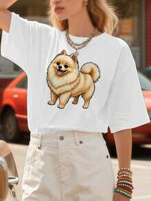 Women T-Shirts - White - View 1