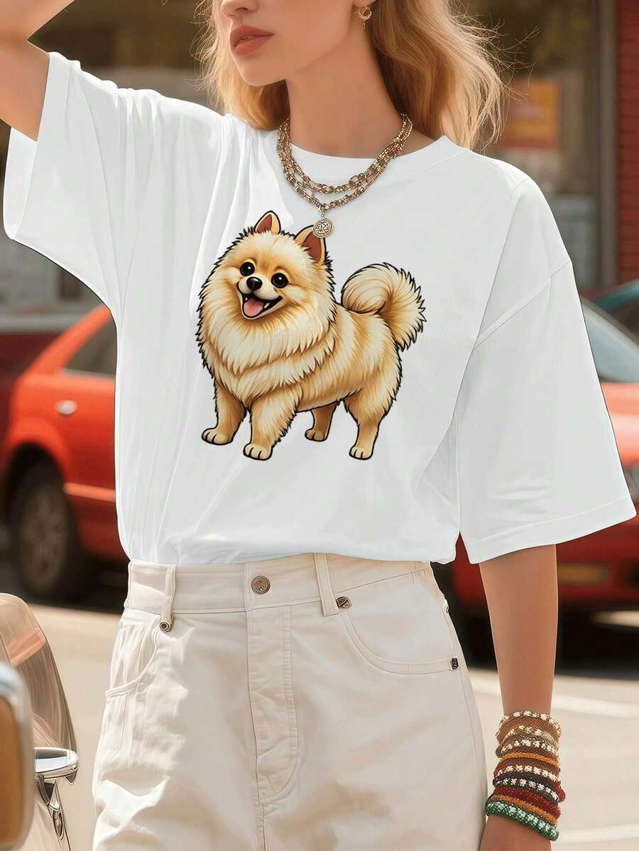 Women T-Shirts - White - View 1