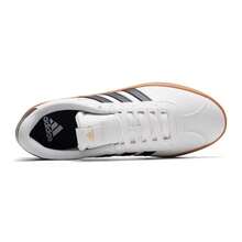 Giày thể thao cổ thấp adidas VL COURT 3.0 thoải mái và đa năng, sản xuất tại Đức, dành cho cả nam và nữ, màu đen và trắng. - Đen và trắng - Xem 7