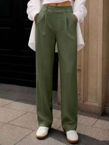 Women Pants - Green - View 4