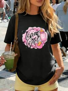 Women T-Shirts - Black - View 1
