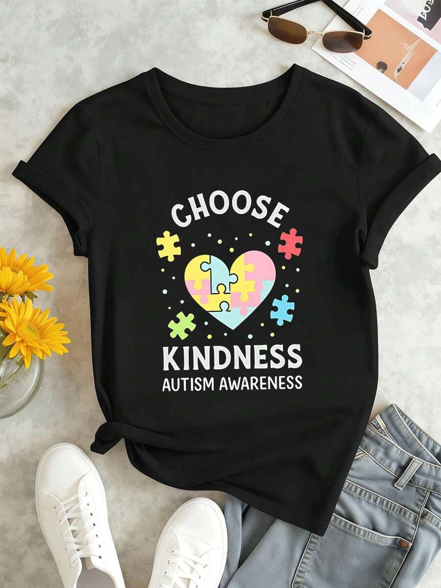 Women T-Shirts - Black - View 1
