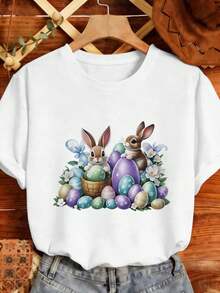 Women T-Shirts - White - View 2