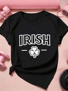 Dam-T-shirts - Svart - Visa 2