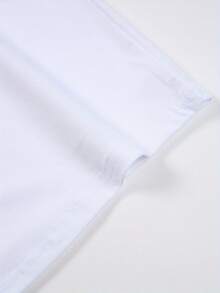 Exquisite Selection, Brand Quality, Slim Fit, European And American Fashion, Comfortable And Breathable T-Shirt, Women's Clothing, Versatile And Simple Casual Top For Urban And Home Fashion, Double-Sided Print, Sun And Moon Print. - 白色 - 查看 3