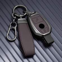 For A B C E GL S GLA GLK CLS Class AMG W204 W205 W212 W463 W176 2 3 Button Alloy Car Key Case Cover Fob - one-size - View 4