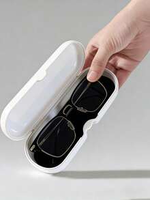 Bowknot Leopard Print Glasses Case, Ins Style Glasses Storage Box, Multifunctional Storage Box, Fashion Glasses Case, Brand New Minimalist Design, Portable, Waterproof, Dustproof, Suitable For Fashion Glasses And Prescription Glasses, Protective Glasses Storage Box, Unisex Glasses Organizer Box - Multicolor - View 5