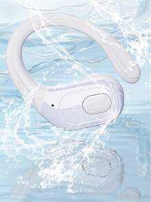 TWS True Wireless Bluetooth Earbuds With Built-In Microphone For Clear Calls, Long Battery Life, Sweat-Resistant Design, Comfortable Earbuds, Suitable For IOS And Android Devices, Ideal For Fitness, Running, And Daily Use - White - View 2