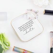Mother In Law Gifts From Daughter In Law - Jewelry Dish For Mother Of The Groom Best Birthday Wedding Mother's Day Christmas Gifts For Mom From Bride - Mother in Law Gifts - 查看 2
