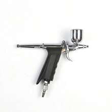 MAZHA Dụng cụ phun sơn, súng phun sơn airbrush, súng phun sơn nghệ thuật da, súng phun sơn ô tô, súng phun sơn hình xăm, súng phun sơn tường. - Bạc - Xem 3