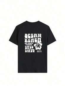 Dam-T-shirts - Svart - Visa 5