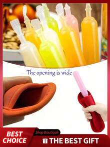 5/3/1pc Reusable Washable Popsicle Sleeves, Popsicle Holders, Insulated Ice Cream Stick Covers, Reusable Washable Popsicle Protection Bags, Insulated Popsicle Sleeves, Popsicle Covers, Summer - Multicolor - View 4