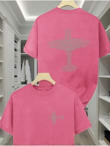 Men's T-Shirts For Spring And Summer - 黑色 - 查看 11