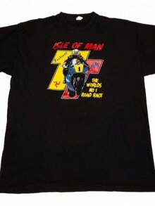 1 Vintage The Strokes L In Can T-Shirt, 100% Cotton, 180g 100% Cotton - 黑色 4 - 查看 12