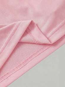 Set de 2 blusas casuales de unicolor de ajuste ceñido que se pueden usar de 3 maneras para mujeres - Celeste - Ver 7