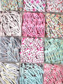 20pcs Girls' Multi-Color Star, Wave, Heart Shaped BB Hair Clips, Bangs Clips, Versatile Daily Use - Multicolor - View 7