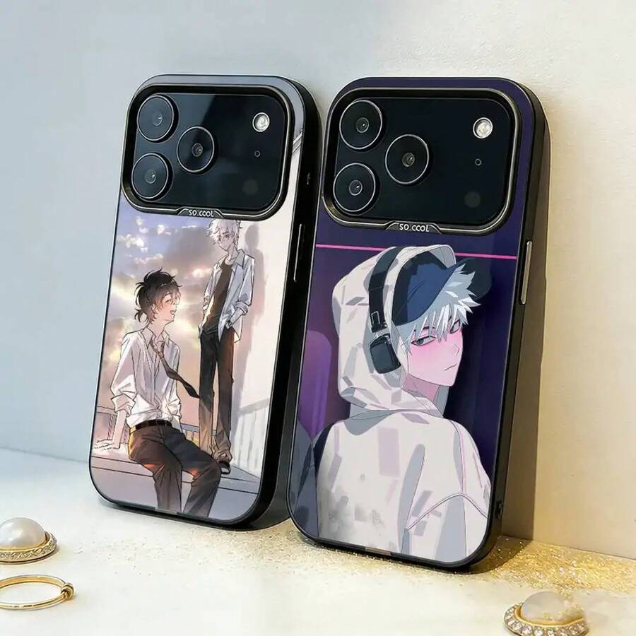 Fold Phone Case - Purple - View 1