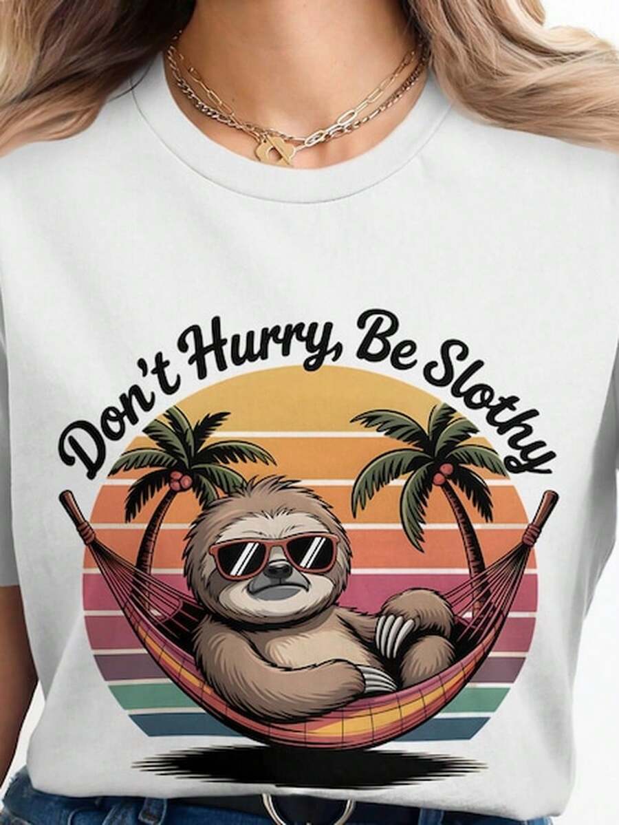 No te apresures a ser otro T1S1Hirt, Funny other, Hammock, Relax, TropicC1Al Design, Lazy other, Cute Animal, Cool T1S1Hirt, t1rendy T1S1Hirt.