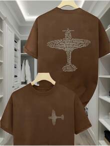 Men's T-Shirts For Spring And Summer - 黑色 - 查看 7