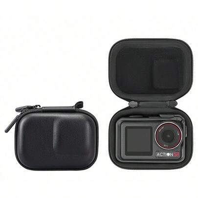 Action 5 Pro Sports Camera Protective Case, Suitable For Osmo Action 5 Pro/4/3, Small Storage Bag Protective Case For Insta360 Ace/Ace Pro/2, With Wrist Strap Protective Accessories