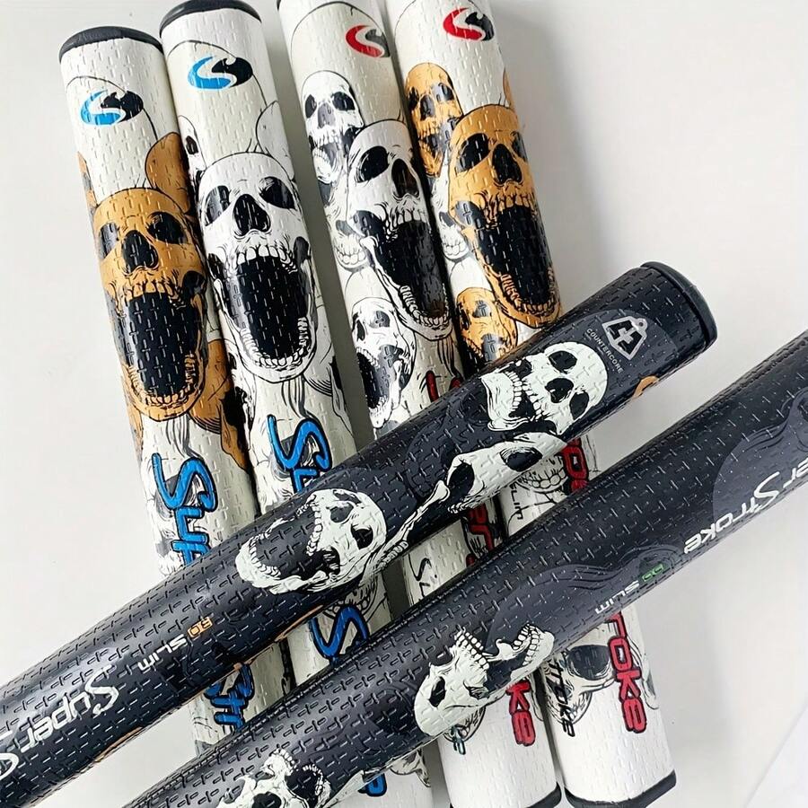 1pc Golf Putter Grip SKULL Putter Grip 2.0/3.0, 4 Color Options - Multicolor - View 1