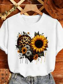 Women T-Shirts - White - View 2