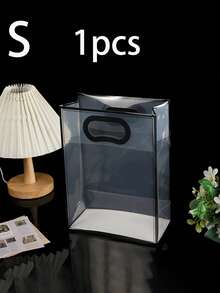 1/5/10/20/30 chiếc Túi tote trong suốt chắc chắn, Túi đựng đồ dày dặn chống thấm nước, Túi đựng đồ du lịch, Thích hợp làm quà tặng cho phụ nữ, mẹ, giáo viên, bạn bè, phù dâu, học sinh, chuẩn bị năm học mới, Dung tích lớn, Túi xách du lịch, Chuyến đi cuối tuần, Quà tặng hàng ngày cho bạn bè, Túi đóng gói - túi quà mờ - Xem 28
