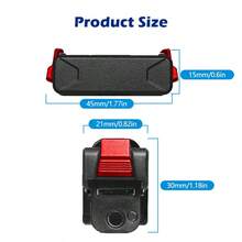 Foldable Strong Magnetic Zinc Alloy Sports Camera Quick Release Connector, Universal Camera Socket And Plug, Suitable For Osmo Action 360/5 Pro/4/3, Tripod & Selfie Stick Compatible - View 6