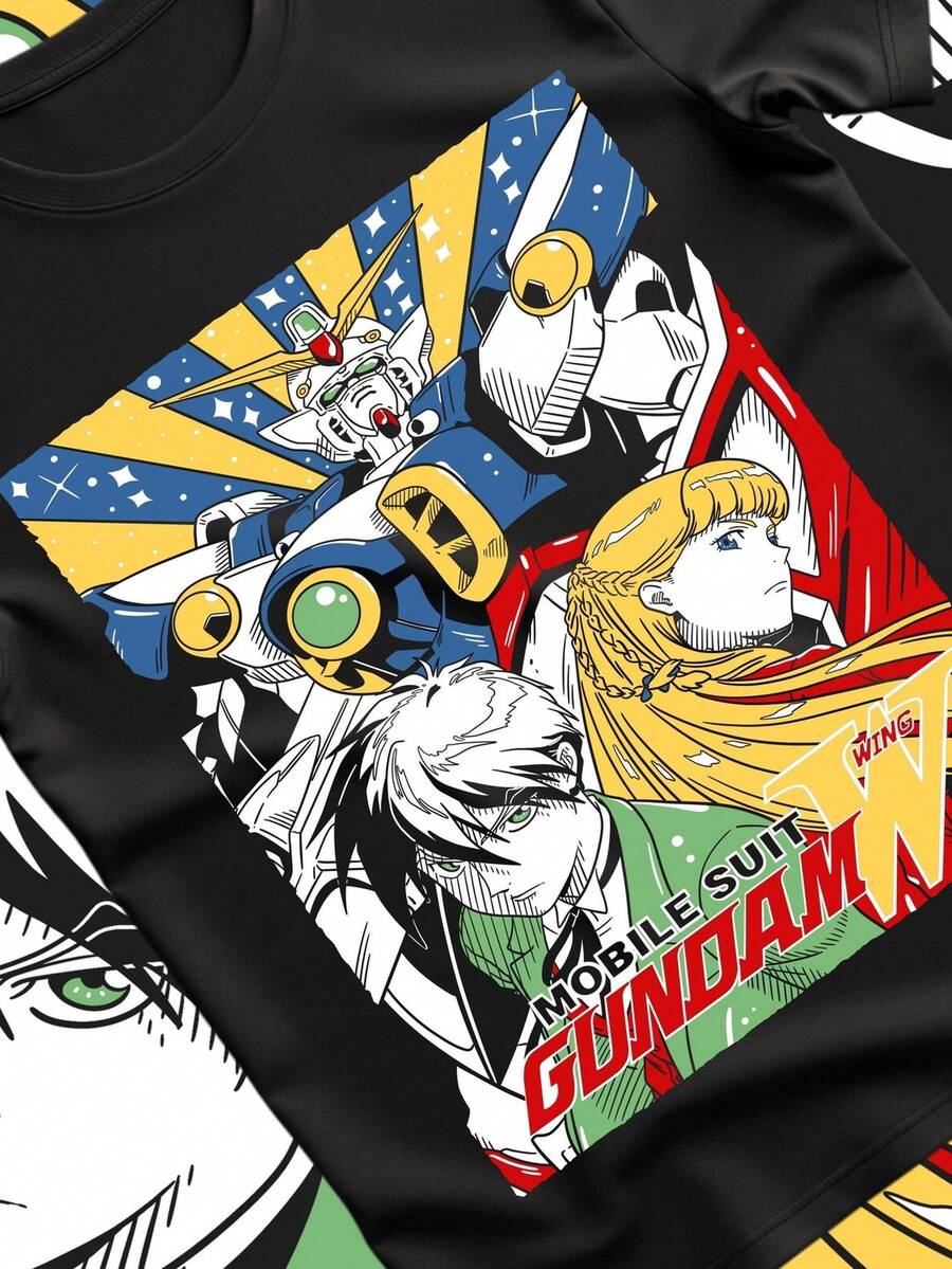 Camiseta Gundam, sudadera Gundam, camiseta de anime, Mobile Suit R1X 78, camiseta de robot, camiseta de arte Gundam, manga T1EE, camiseta japonesa, sudadera de anime. Camiseta unisex de 220 g, 100% algodón. Peso ideal para todas las estaciones, adecuada tanto para hombres como para mujeres. Tejido de alta calidad y duradero, suave al tacto y de larga duración. Top transpirable, adecuado para la ropa de otoño de las mujeres, ropa de vacaciones, Día de la Madre, celebraciones del Día de la Independencia y como regalo. - Negro - Ver 1