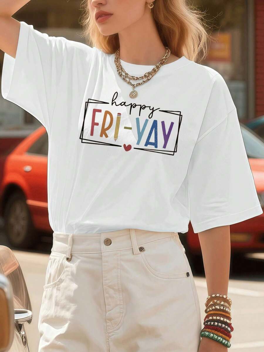 Women T-Shirts - White - View 1