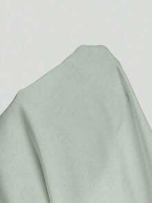 Parte superior sencilla de diseño con hombros descubiertos de unicolor, uso casual diario para mujeres - Multicolor 9 - Ver 6
