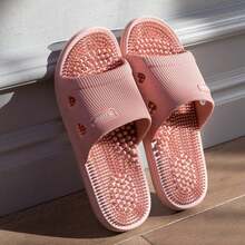 1 par - Chinelos de massagem para homem e mulher. Chinelos de casa de banho multiusos de verão (com nós de massagem de alturas aleatórias). Chinelos de sola macia e antiderrapante com sola texturizada para massagem e lazer na praia. Um presente para a mãe. - A - Ver 8