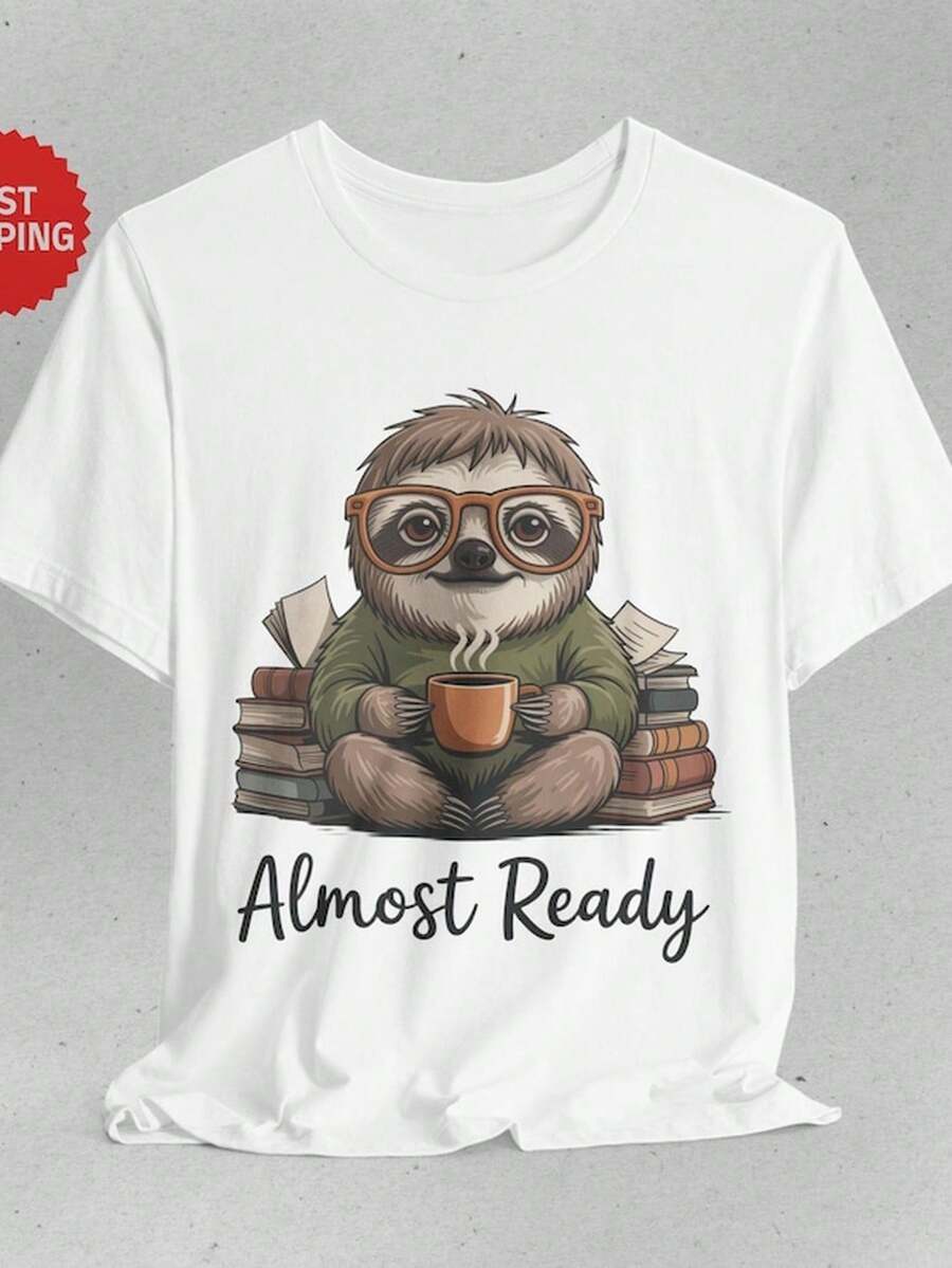 a1lmost Ready other S1Hirt, Funny ow Morning Quote T S1Hirt, Coffee Lover Humor T1EE