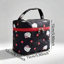 Healing Cute Cat Mini Storage Bag, Portable Cosmetic Bag, Student Cute Pouch, Multi-Function Storage Bag - View 1