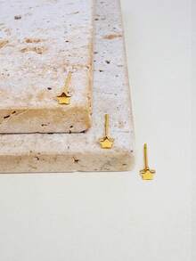 Bộ 3 khuyên tai hình ngôi sao nhỏ xinh dành cho nữ, mạ vàng 18K, khuyên tai sụn nhỏ dễ thương cho lỗ xỏ tai Helix Tragus, quà tặng trang sức phù hợp cho phụ nữ và bé gái, hoàn hảo cho đám cưới, lễ đính hôn, kỷ niệm, tiệc tùng, Ngày Valentine, quà tặng cho mẹ, Ngày của Mẹ, Ramadan. - Vàng-9# - Xem 4