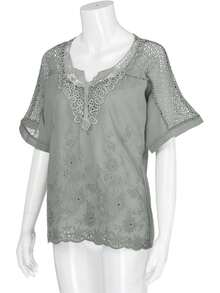 Women Tops - Green - View 6