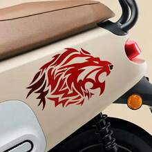 Roaring Lion Head Vinyl Decal, Waterproof Removable Animal Car Sticker For Auto Body, Motorcycle, Truck, SUV, ATV, RV, Laptop, Helmet, Scratch Cover, DIY Exterior Decor - Lion Car Sticker - View 3