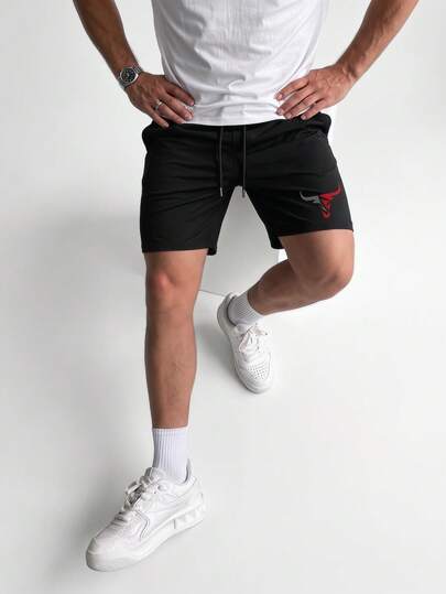 ZYNTH BALENO Quần short thể thao nam mùa hè có túi và dây rút ở eo, thích hợp cho phòng tập và mặc thường ngày.