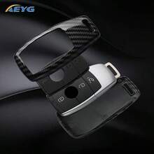 Ốp chìa khóa vân sợi carbon cho S-Class 2018-2021, E-Class 2017-2021, A-Class 2019-2021, C-Class, G-Class - Mẫu xe Mercedes-Benz B - Xem 3