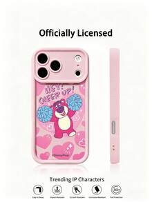 迪士尼手机壳 节日礼物 手机壳 盒装 适用于 iPhone 17/17Air/17Pro/17ProMax/11/12/13/14/15/16Pro/16ProMax/14Plus/15Plus/16Plus/15ProMax/16Pro/16ProMax/XR - 粉色 - 查看 2