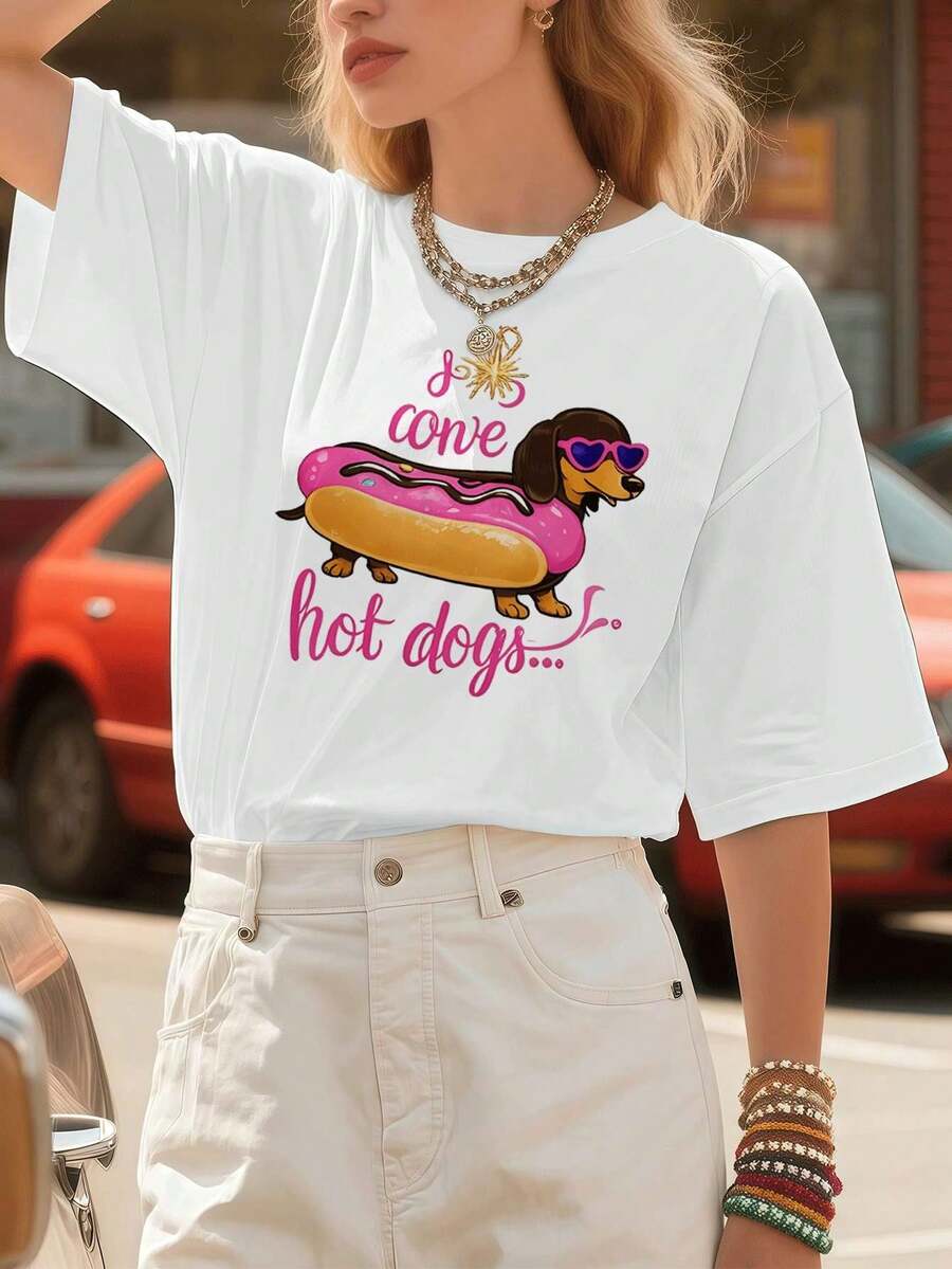 Women T-Shirts - White - View 1