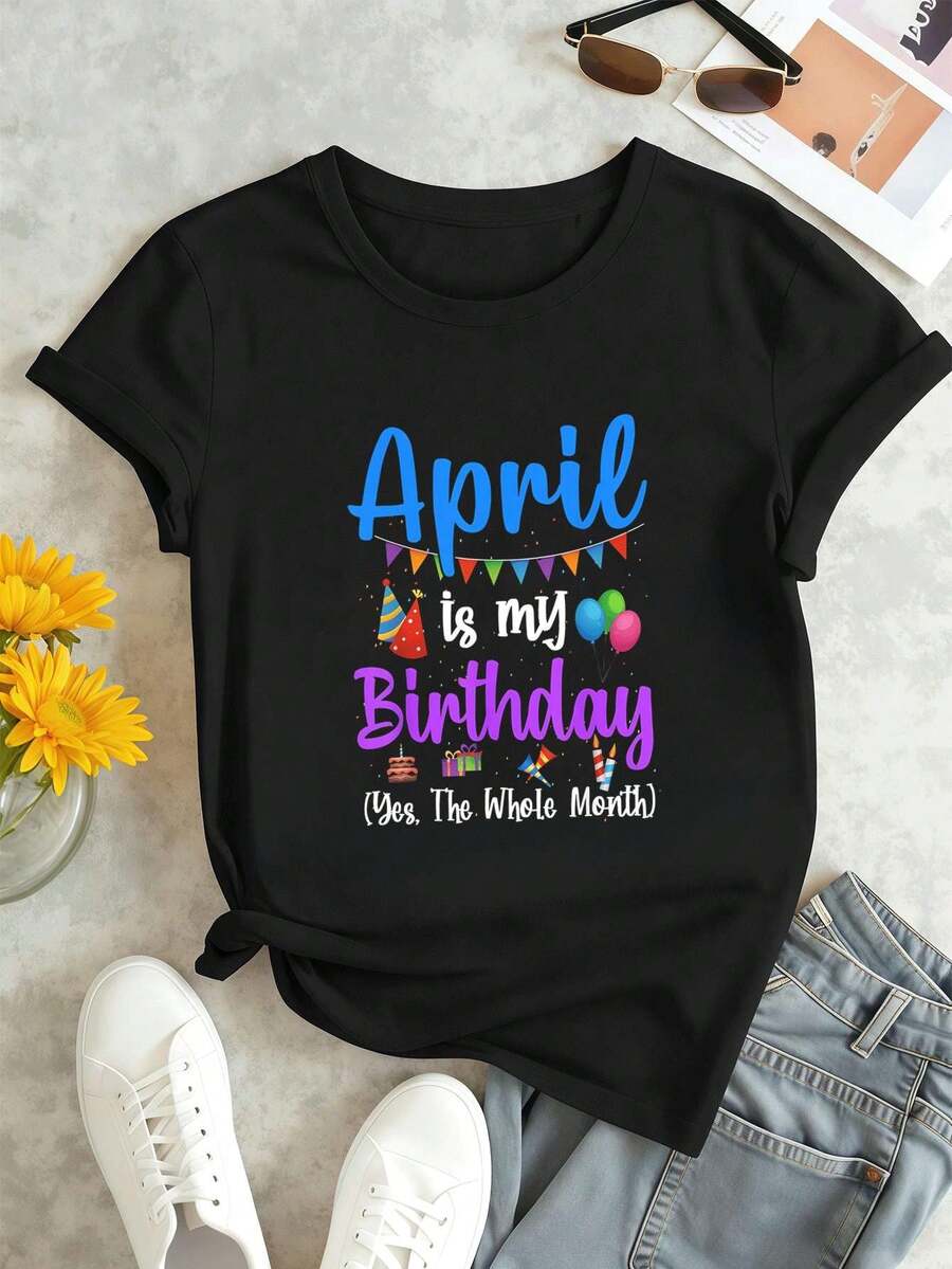 Women T-Shirts - Black - View 1