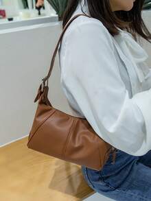 Bolso de hombro de motocicleta cool - Marrón - Ver 5